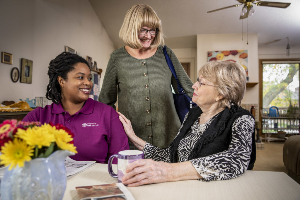 Home Instead Caregivers providing respite for family caregivers